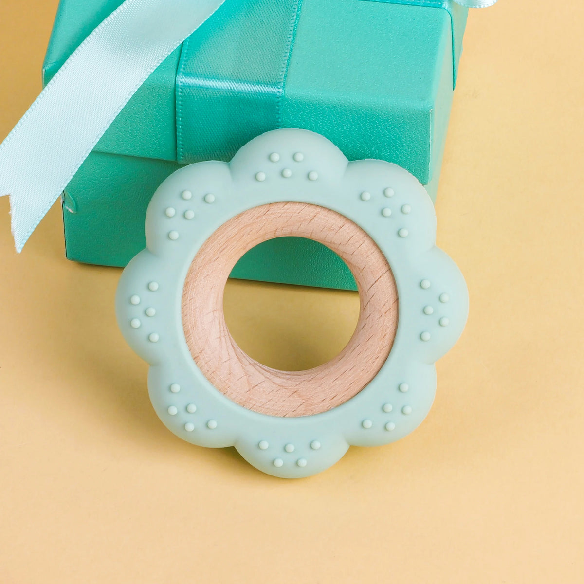 1PCS Baby Silicone Teether Food Grade Newborn Pacifier Relief Design Teether Infant Tactile Training Toys Infant Teething Toy