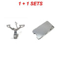 BRS-3000T Titanium Mini Camping Gas Burners 25g 2700W One-Piece Pocket Stove Outdooor Hiking Folding Cooking Furnace Portable