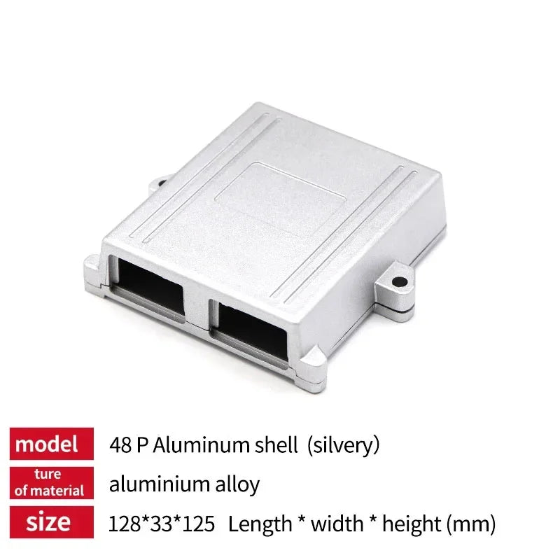 1/5sets ECU Car Controller Circuit Board Matching Aluminum Alloy Shell Box Plug Automotive Motor Auto Connector 48P