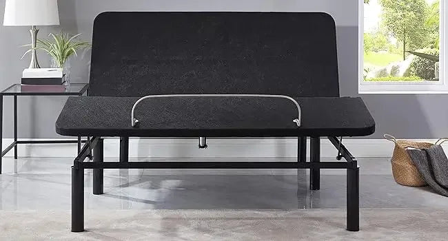 Sleep Enabling Serenity Adjustable Bed Frame Full, Head & Foot Incline, 7 Adjustable Positions, Wireless Remote, Compact