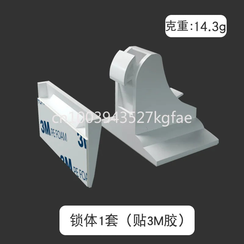 Protective Magnetic Safety Lock Invisible Child Baby Anti-pinch Hand Drawer Cabinet Latch Magnetic Lock Cabinet Door Lock