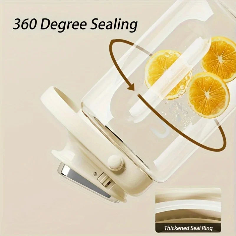 1pc Cold Water Kettle With Faucet Refrigerator Beverage Dispenser Multifunctional Camping Water Storage Bucket Large Capacity