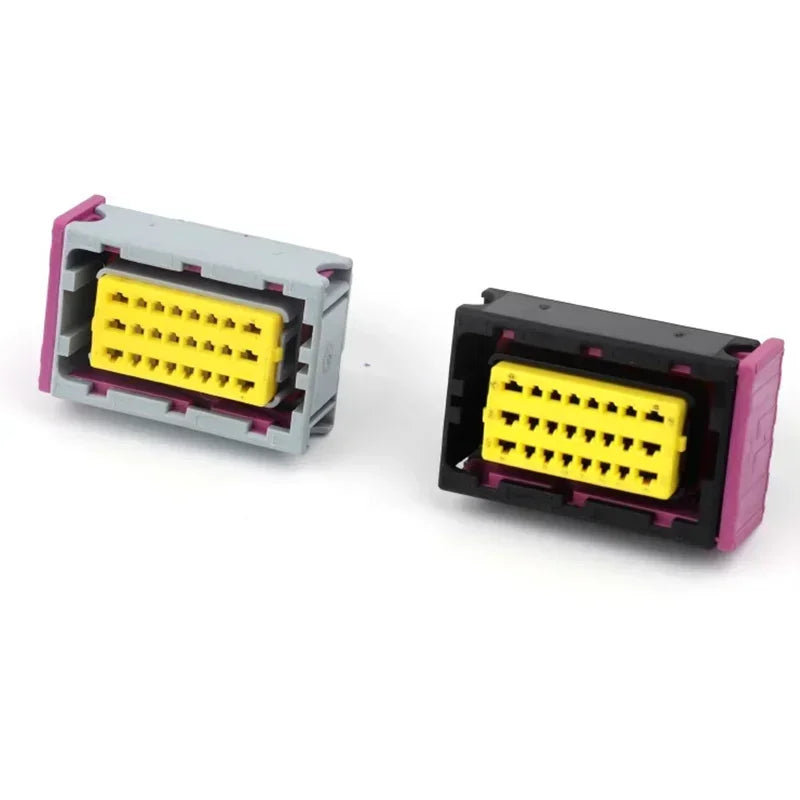 1/5sets ECU Car Controller Circuit Board Matching Aluminum Alloy Shell Box Plug Automotive Motor Auto Connector 48P