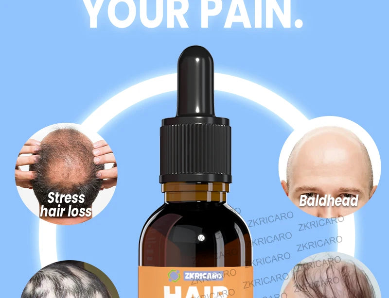 Rosemary Hair Growth Serum Anti Hair Loss Prevent Baldness Hair Care Essential Oil Scalp Treatment Beauty Health Care Men Women