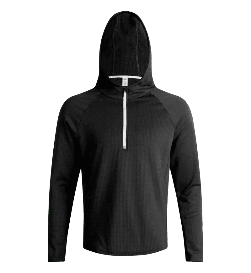 Mens Fitness Tracksuit Running Sport Hoodie Gym Joggers Hooded Outdoor Workout Athletic Clothing Muscle Training Sweatshirt Tops
