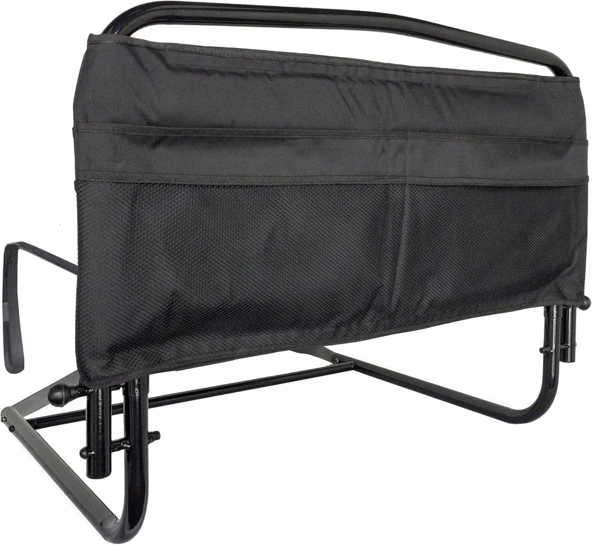 Stander 30" Safety Bed Rail with Padded Pouch, Folding Bedside Safety Guard Rail for Adults, Seniors, and Elderly, Under