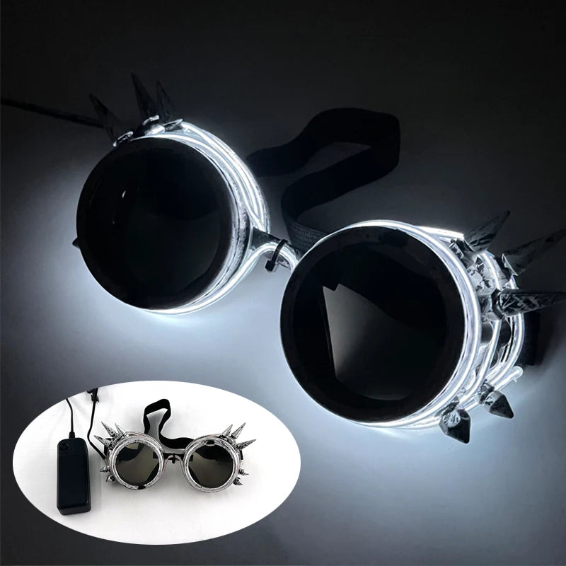 Japan Anime Detective Conan LED Light up Glasses color change funny Luminous crossdresser glasses Cosplay men Novelty Costumes