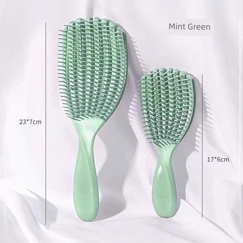 Telescopic Massage Comb Hair Dye Comb Hair Scalp Cleaning Hairdressing Comb Anti-Static Shunfa For Home One-Click Good-looking