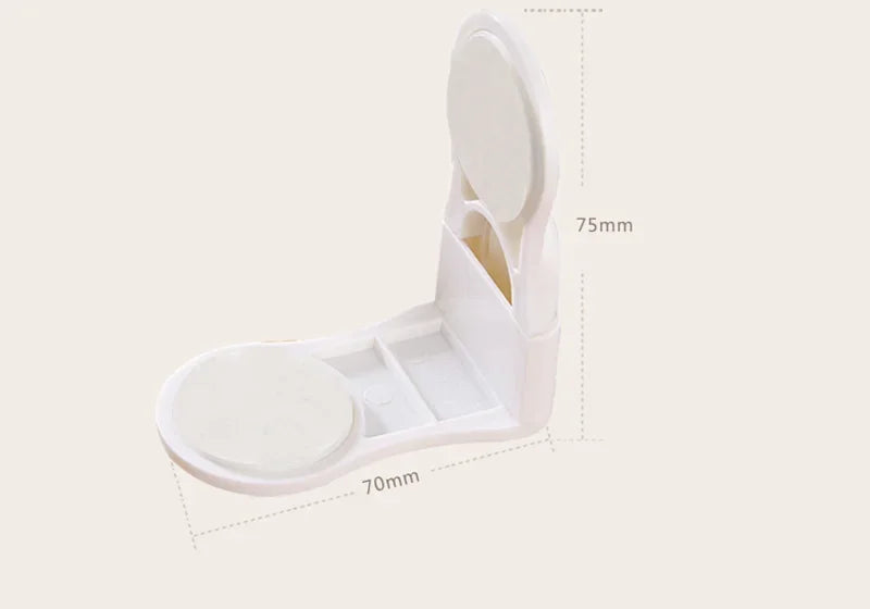 Baby Safety Lock Drawer Anti-Pinching Hand Cabinet Drawer Locks Plastic White Safety Buckle for Children Security Protection