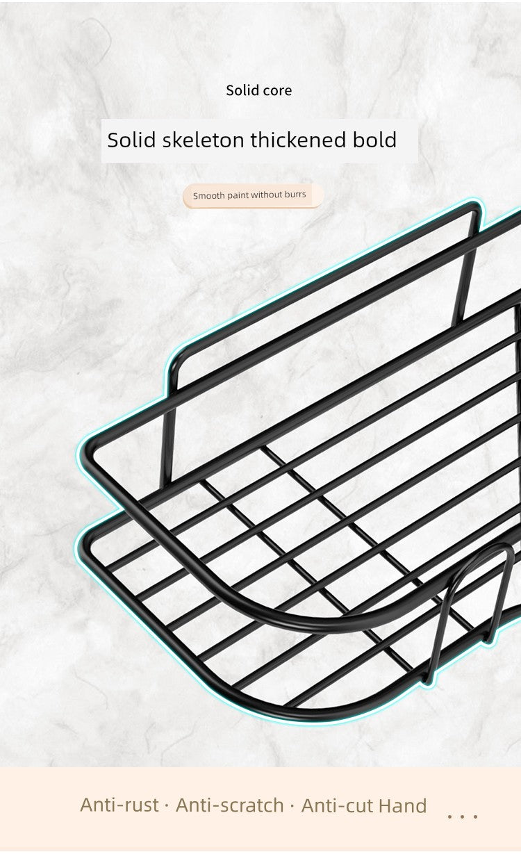 Punch-Free Wall Hanging Washstand Cosmetic Shelf