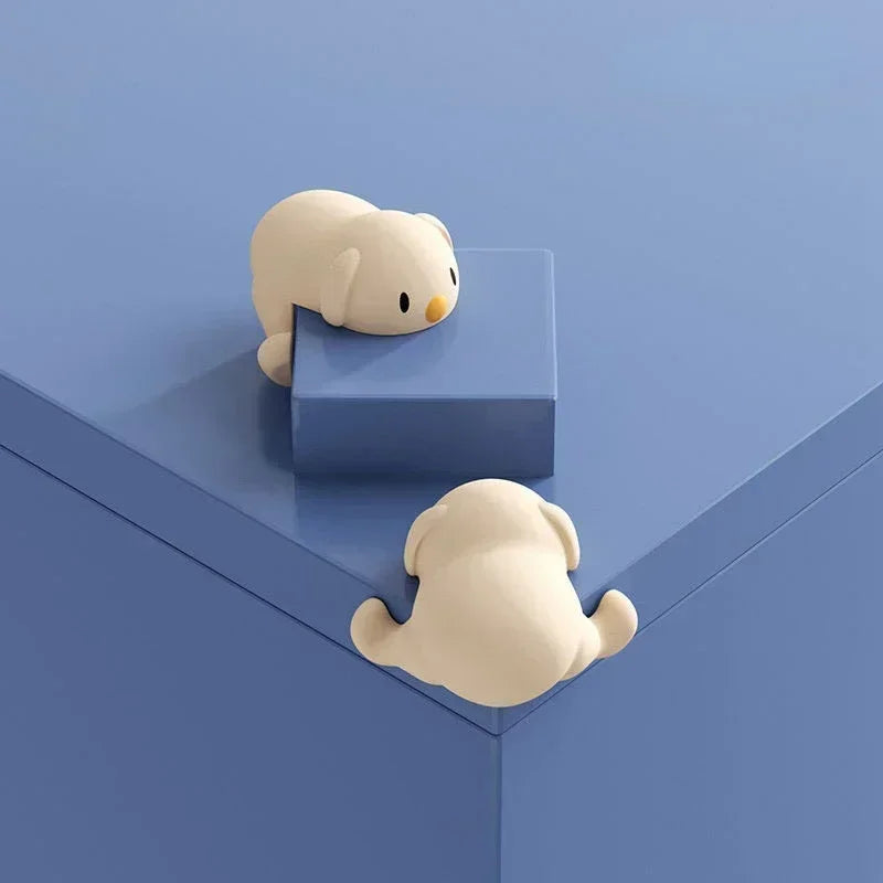 1PC Cute Cartoon Table Corner Protector Silicone Baby Safety Edge Guard Silicone Table Desk Anticollision Furniture Protector