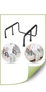 Trapeze Bar for Bed Mobility Aids, Bedside Pull Up Bar, Bed Lift for Elderly Seniors Transfer Rail, Medical Trapeze