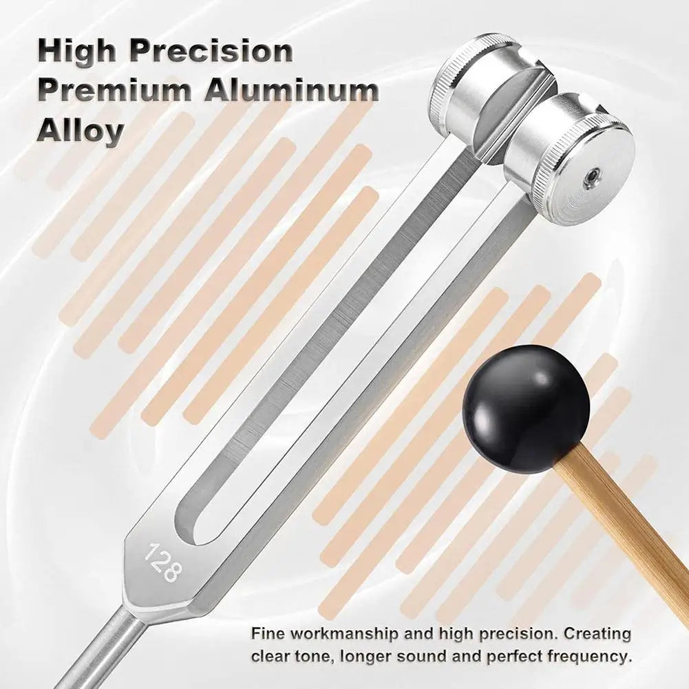 128HZ Tuning Fork For DNA Repair Healing Nervous System Testing Tuning Fork Health Care Keep Body Mind And Spirit In Perfec E1P4