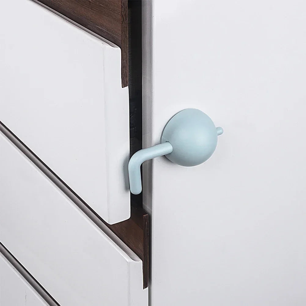 Multifunctional Baby Safety Lock Anti-Pinch Hand Children Safety Cabinet Door Drawer Locks Security Refrigerator Buckle