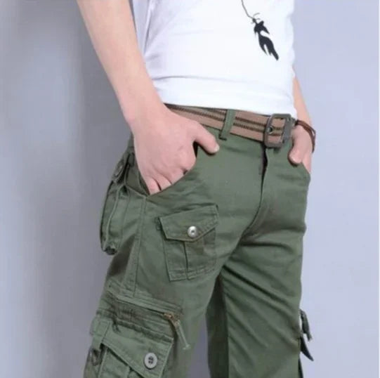 Outdoor Hiking Cotton Male Trousers Baggy Aesthetic Korean Style Cheap Y2k Vintage Men's Cargo Pants Fashion Slacks New In Long
