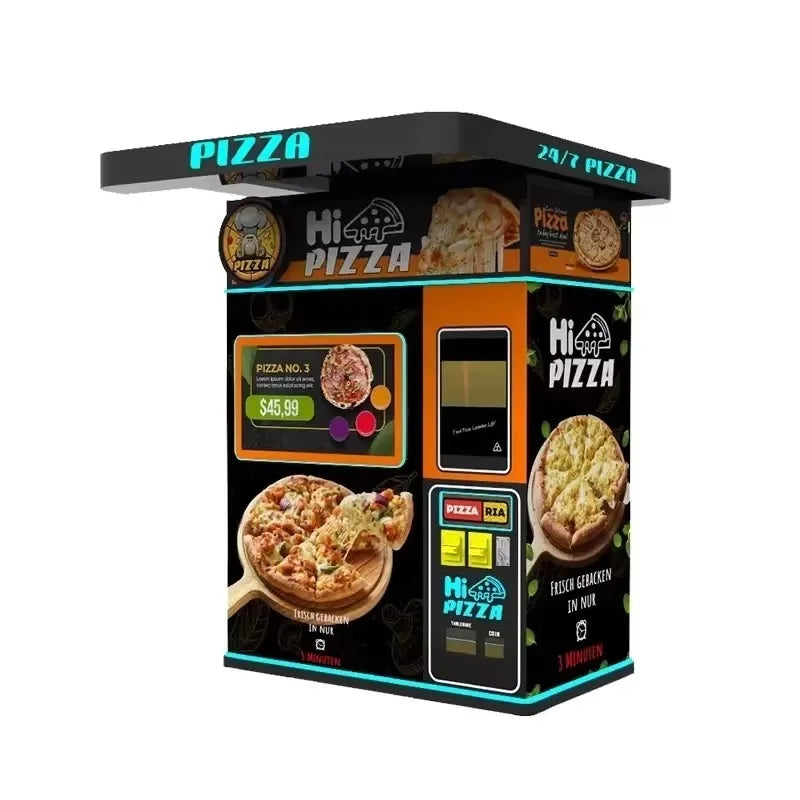 Pizza Hot Food Vending Machine Factory Potato Fried Soup Touch Screen Vending Machine Tea Snack Maquina Vending Machine