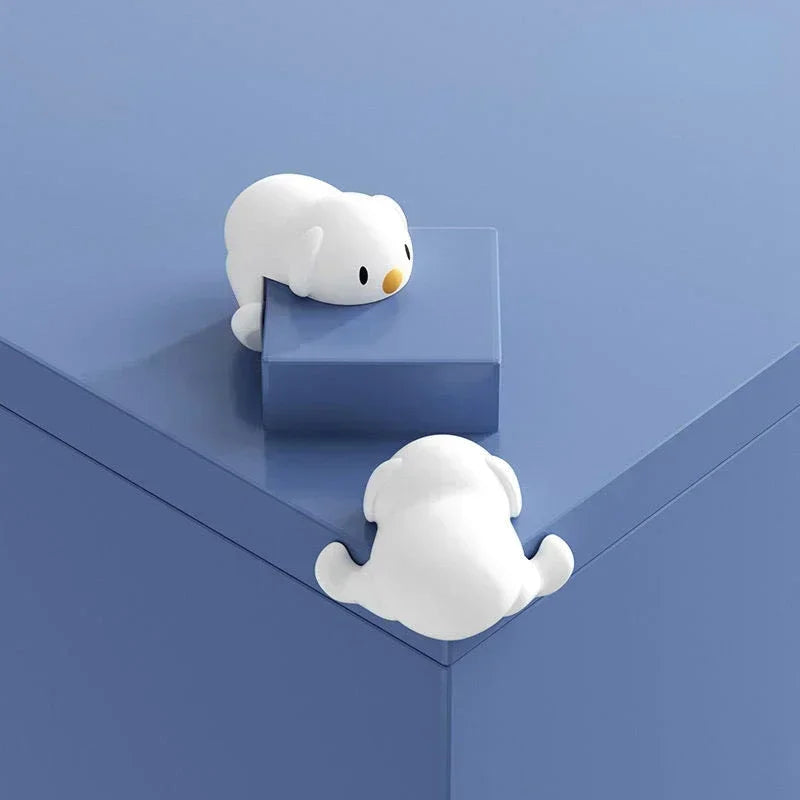 1PC Cute Cartoon Table Corner Protector Silicone Baby Safety Edge Guard Silicone Table Desk Anticollision Furniture Protector