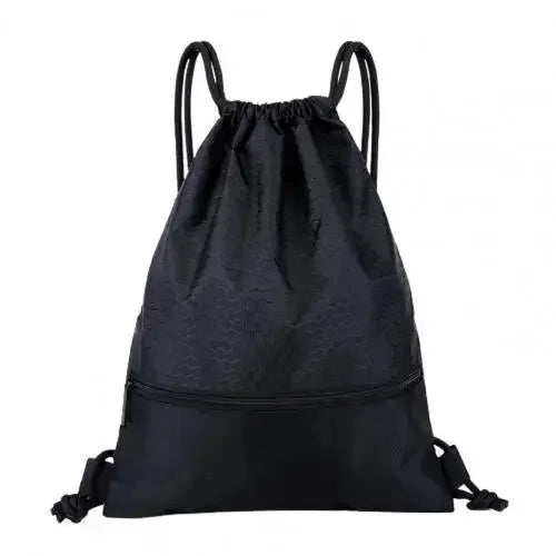 2025 1PC Foldable Waterproof Gym Bag Fitness Backpack Drawstring Shop Pocket Hiking Camping Beach Swimming Men Women Sports Bags
