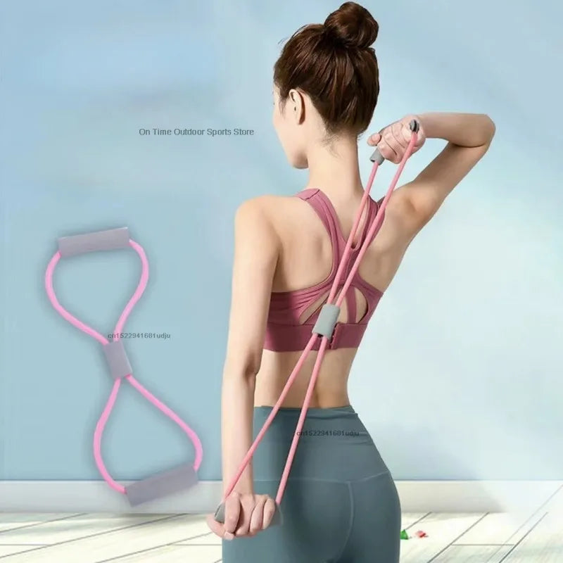 New Resistance Bands with Foam Sport At Home Yoga Fitness Accessories Rubber Pull Rope Training and Exercise Equipment for Women