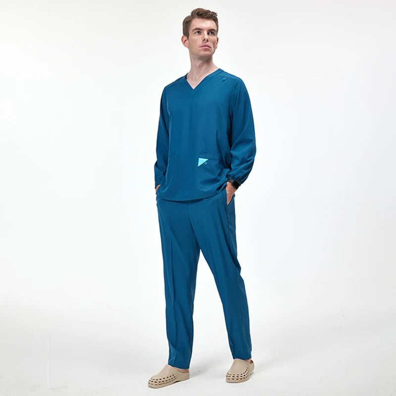 UltraAir™ Scrub Uniforms Nurse Performance Stretch Quick-Dry Healthcare Doctor Hospital Dental Pediatric Medical Scrubs S12