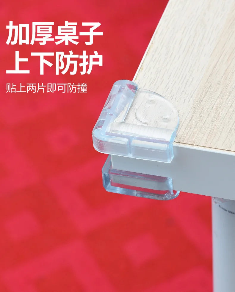 Anti-collision Edge Corners for Kids Baby Silicone Safety Protector Table Protection Saftey PVC Table Protector