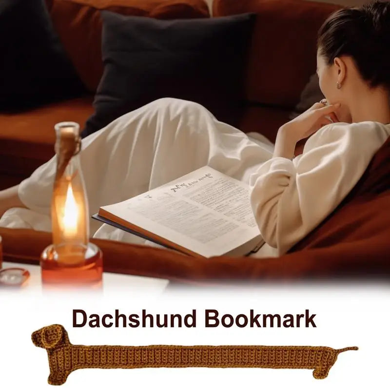 Crochet Bookmarks Cute Handmade Crochet Dog Bookmark Beautiful Crochet Animal Book Marker Creative Handmade Crocheted Reading