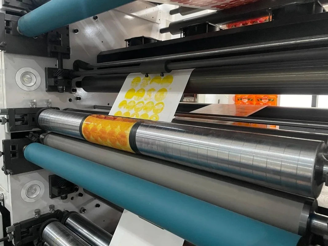 Manufacture 4 Color Jumbol Roll Coated Paper Cup Flexo Graphic Printing Machine Paper Bowl Cup Flexo Graphic Printing Machine