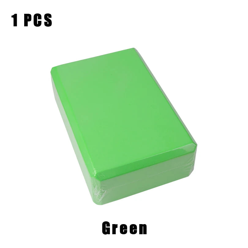 Yoga Cubes Blocks Building Pilates Bricks Sports Yoga Supplies Exercise Fitness Eva Reinforcement Mats Home Exercise Equipment