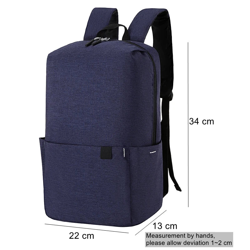 New Sports Backpacks for Unisex 10L Outdooor High Capacity Oxford Waterproof College Backpack Women Men Travel School Bags