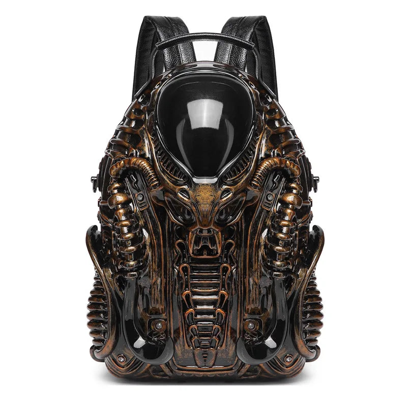 Shaped backpack Cyberpunk new trend backpack men and women alike