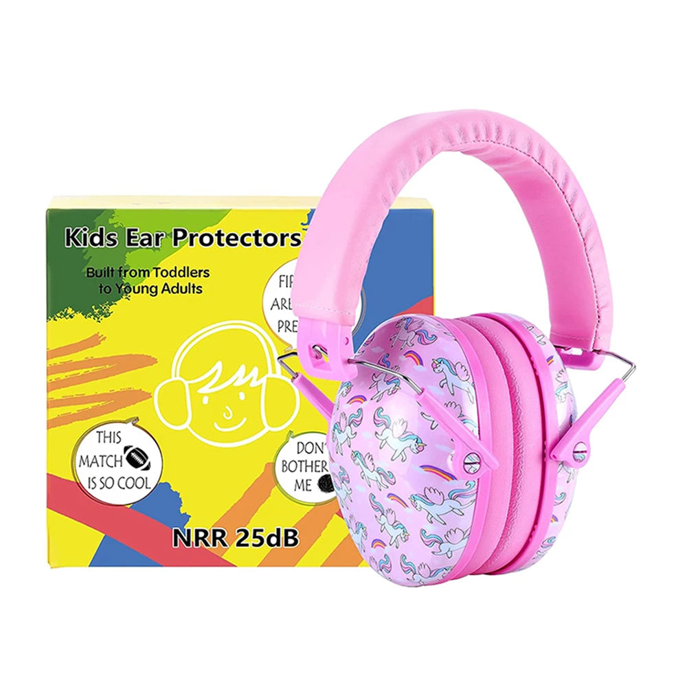 ZOHAN Kid Earmuffs Hearing Safety Protection Earmuffs Passive Noise Cancelling NNR 25dB For Children Toddlers Reading Sleeping