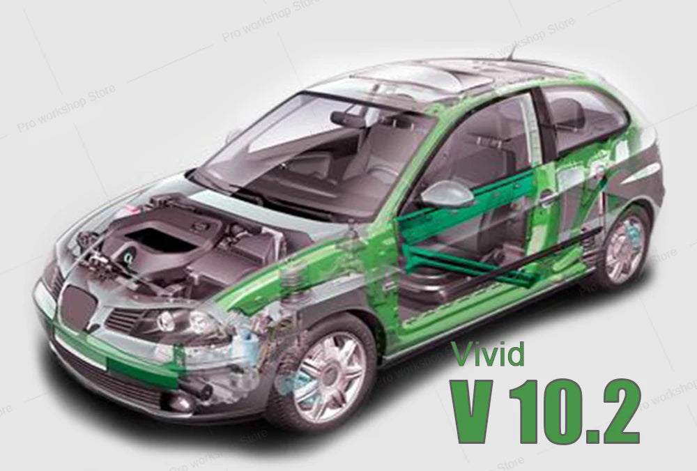 Automotive Vivid Workshop DATA 2018.01 (Atris-Technik) Europe Repair Software link 32GB USB CD DVD car electrical diagram Repair
