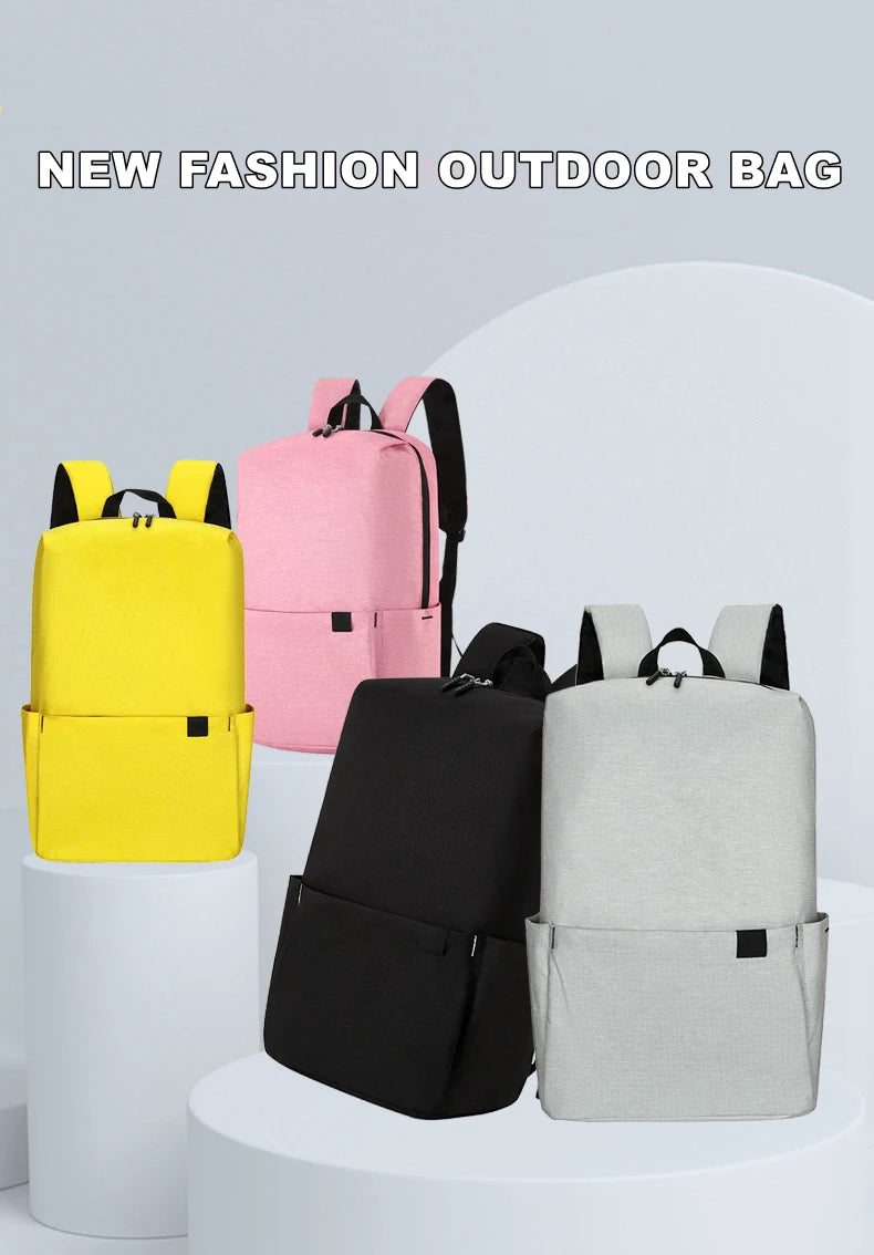 New Sports Backpacks for Unisex 10L Outdooor High Capacity Oxford Waterproof College Backpack Women Men Travel School Bags