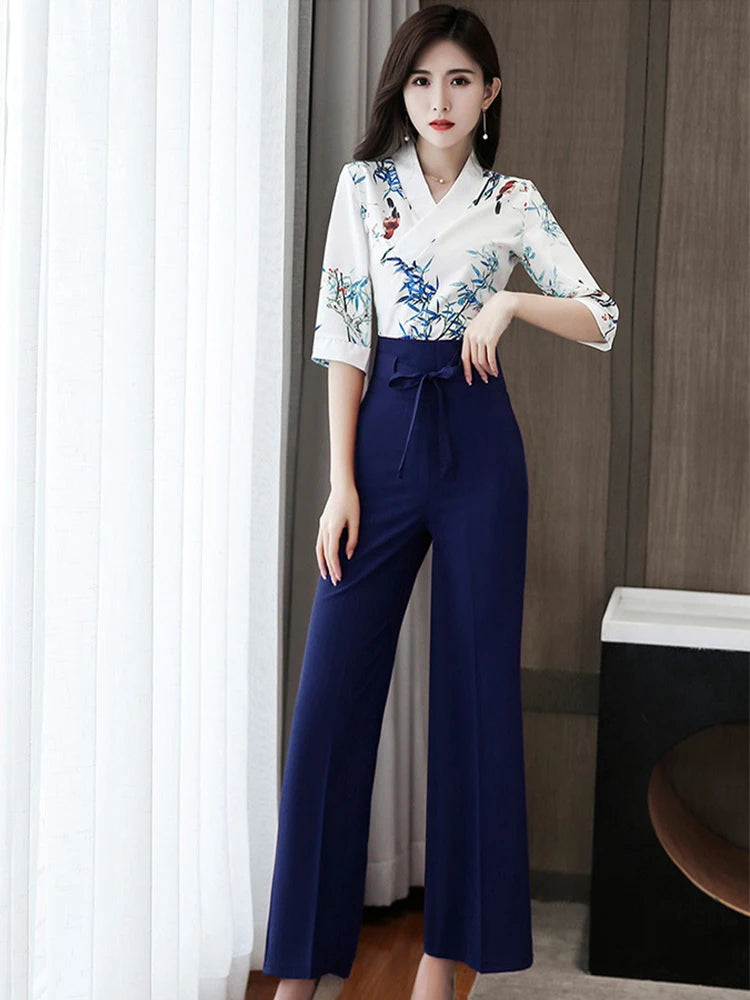 New Style Beauty Salon Uniform Women Foot Bath Technician Workwear Sauna Spa Massage Esthetic Overalls Hotel Working Pants Suit