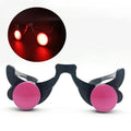 Halloween Light-Up LED Eyewear Anime Role Playing Props Funny Novelty Luminous Glasses Red Eyes Cosplay Masquerade Party Props