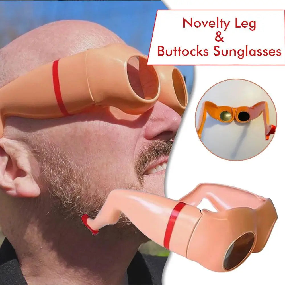 Novelty Leg & Buttocks Sunglasses, Funny Sunglasses For Adults, Novelty Sunglasses, Party Funny Eye Glasses Gag Gifts