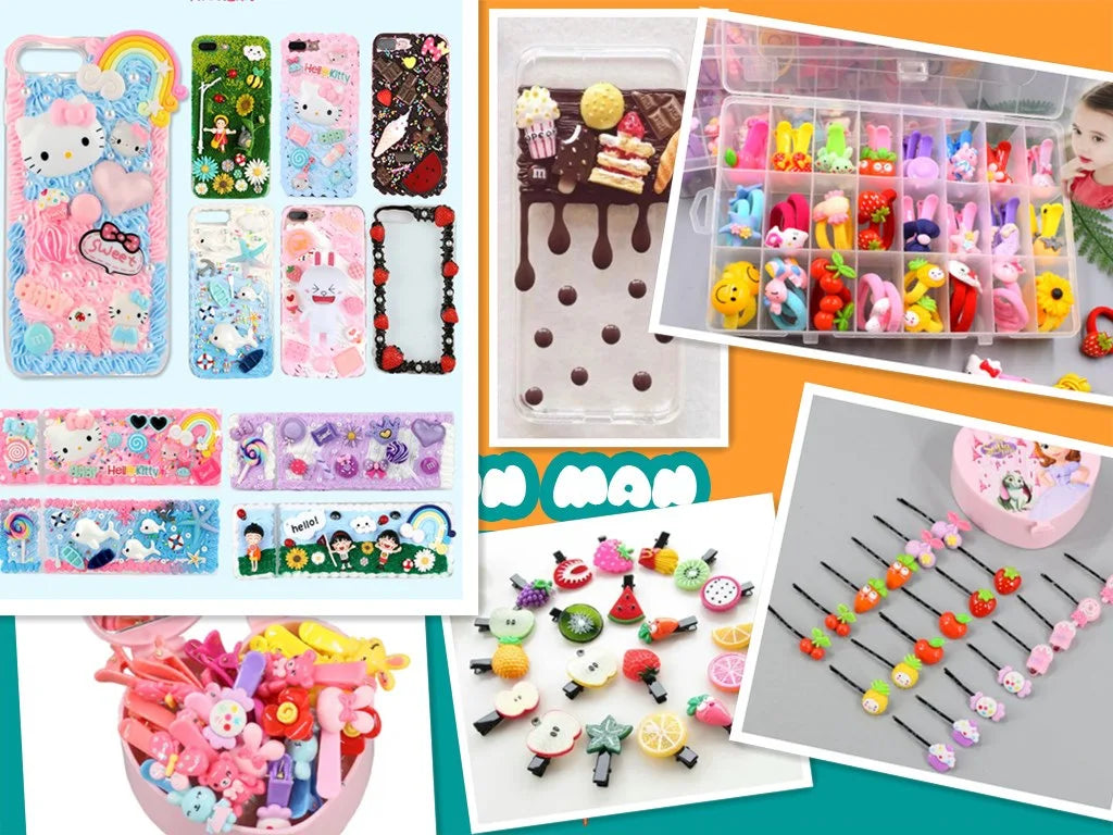 10pcs Mixed Mini Simulation Macaron Kawaii Fake Food Scrapbook Flatback Resin Cabochon Mini Play Food Craft Supplies