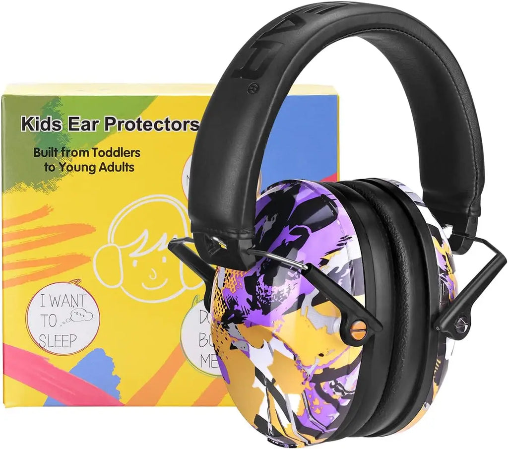 ZOHAN Kid Earmuffs Hearing Safety Protection Earmuffs Passive Noise Cancelling NNR 25dB For Children Toddlers Reading Sleeping