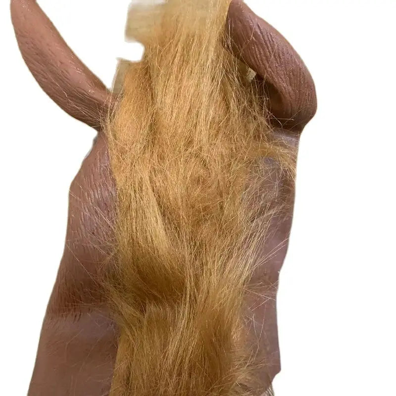 Men Brown Horse Masks Girl Funny Horse Head Mask  Latex Animal Mask Novelty Halloween Cosplay Costumes Headgear Mascara De Latex