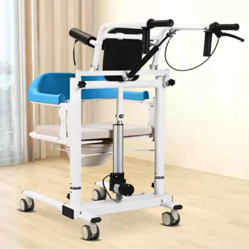 Elderly Chair Durable Outdoor Stainless Steel Assistance Luggage Trolley Seat Elderly Stair Chairs Mobile Toilets Wheelchair