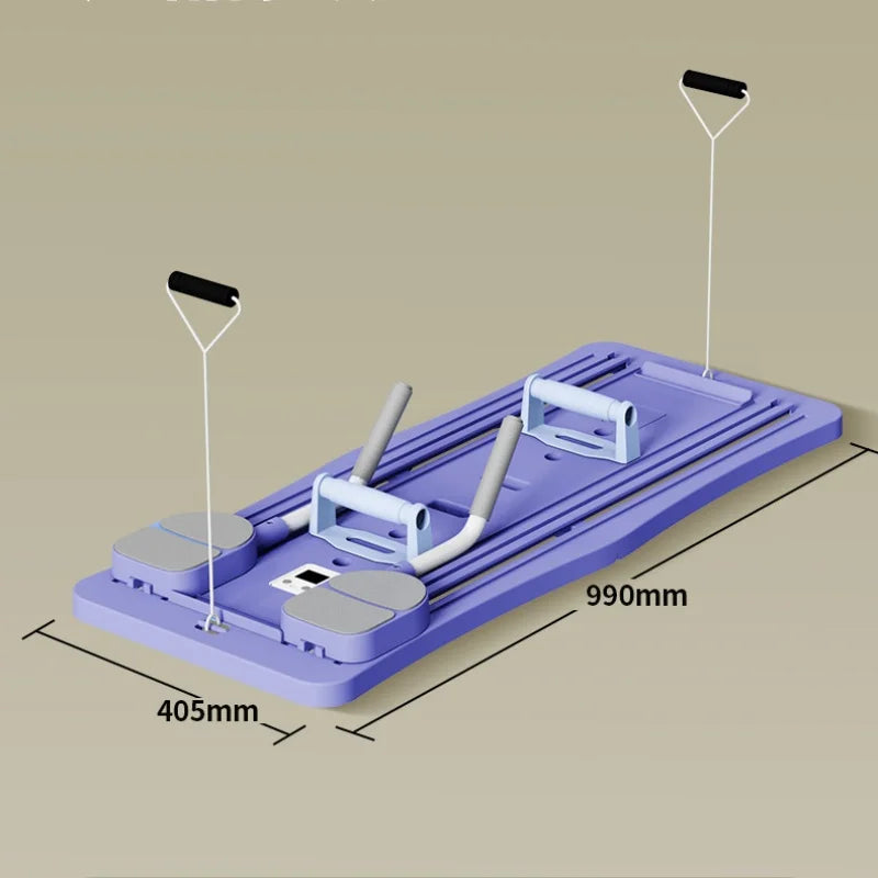 Multifunctional Abdominal Exercise Board Foldable Push-up Board Pilates Board Body Shaping Machine Home Fitness Equipment