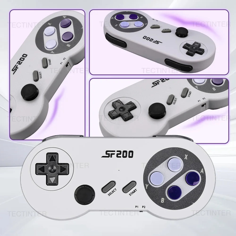 2PCS Wireless Video Game Console For SF2000/SF900/SG800 Portable Handheld Game Console with Rocker Gaming Controller Accessories