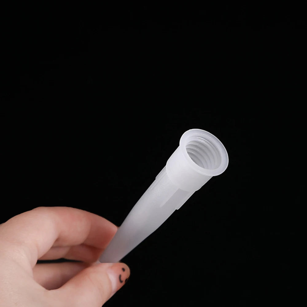 5-100pcs Glass Nozzles Plastic Glass Glue Caulk Gun Nozzles Sealant Silicone Caulking Tips Mouth Caps Home Construction Tools