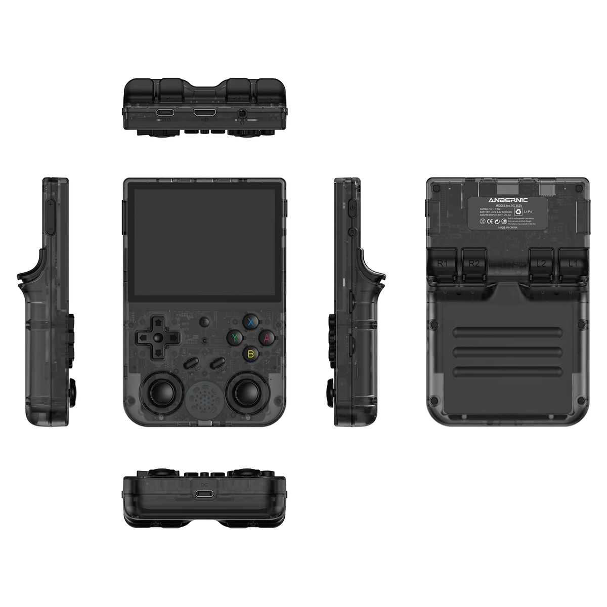 RG353VS Handheld Game Players 3.5-inch IPS Touch Screen Portable Video Console Linux System Android 11