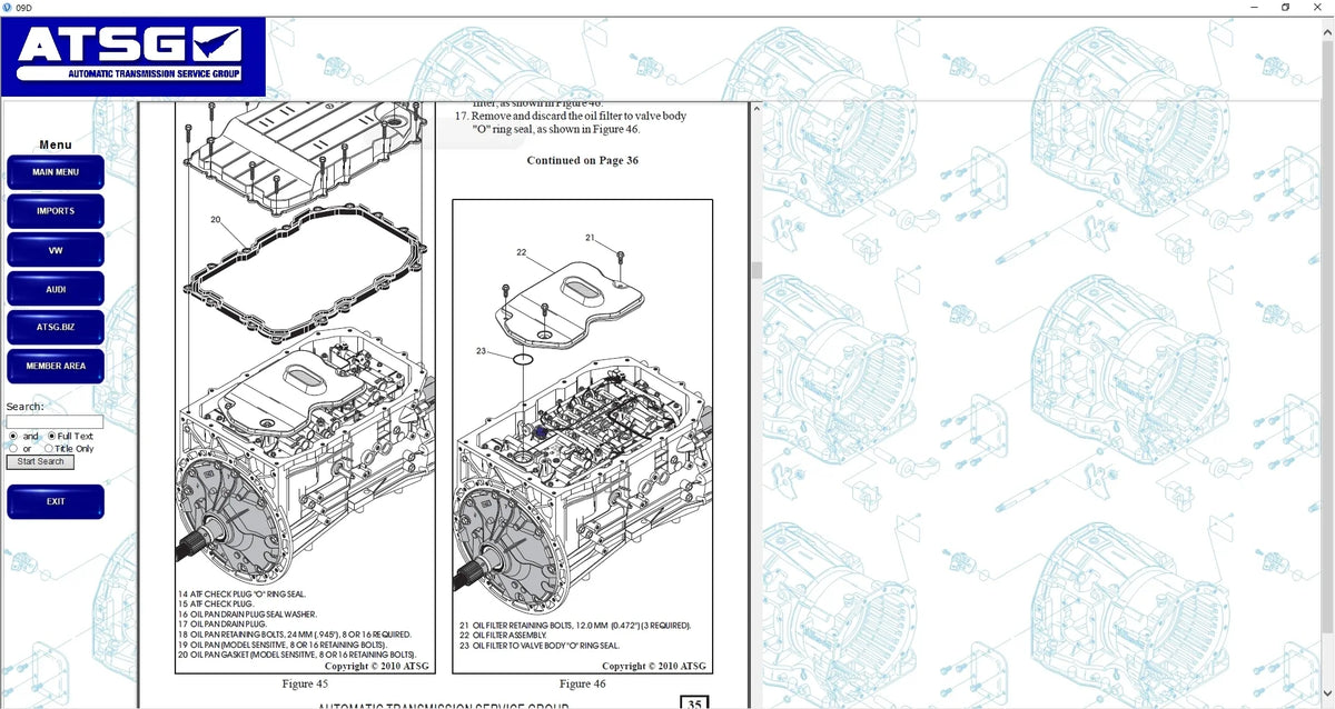Newest ATSG 2017 Auto Repair Software Automatic Transmissions Service Group Repair Information Atsg Manual Diagnosis Unit Failur