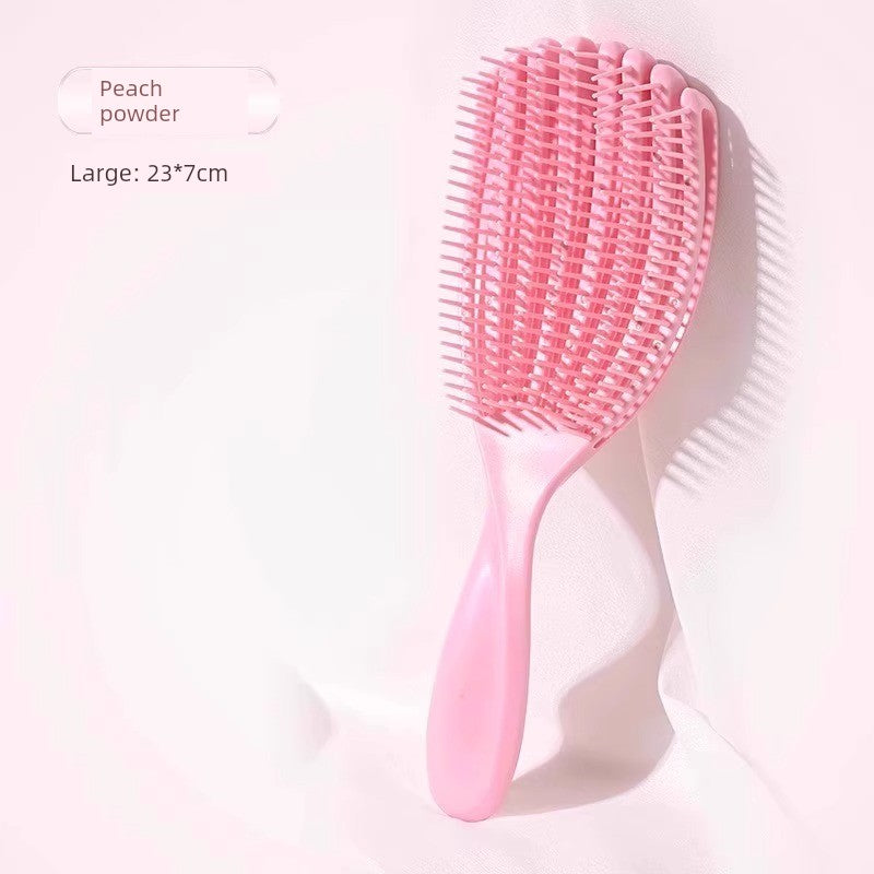 Telescopic Massage Comb Hair Dye Comb Hair Scalp Cleaning Hairdressing Comb Anti-Static Shunfa For Home One-Click Good-looking