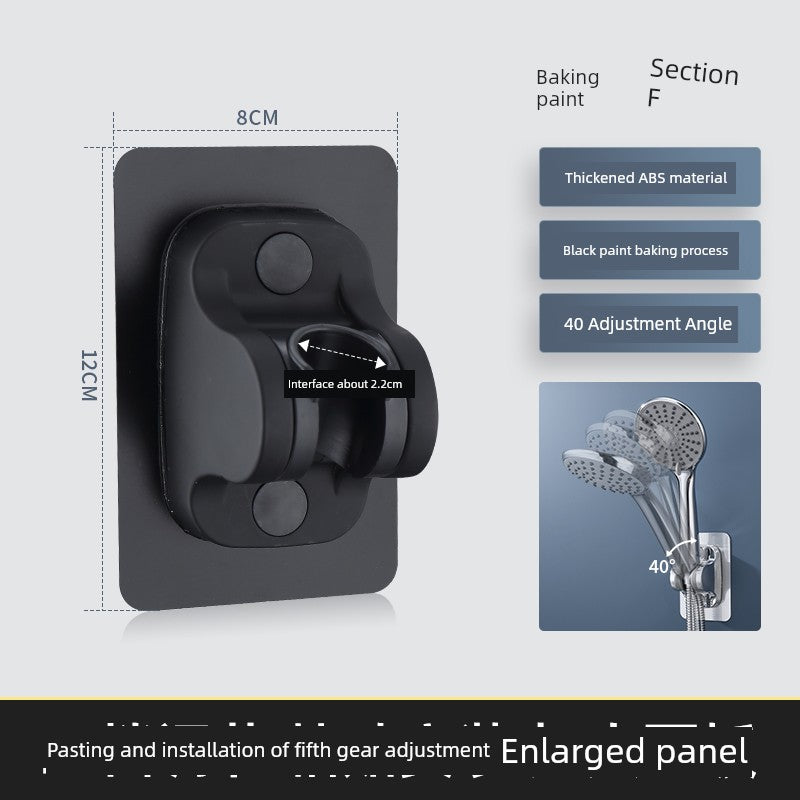 Fixed Seat Shower Head Old-Fashioned Screw Shower Bracket