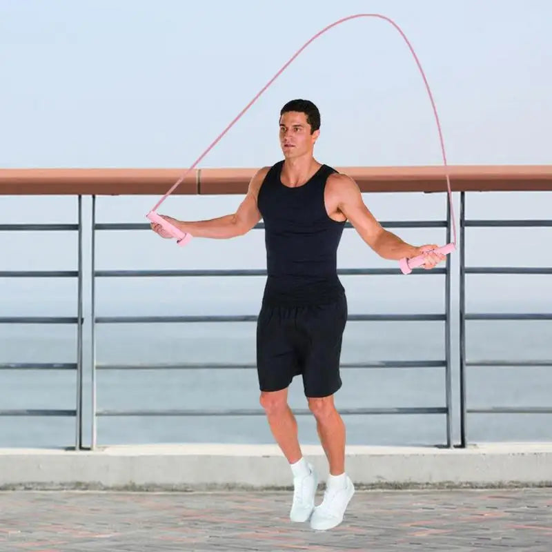 Skipping Rope Fitness Exercise Jump Rope Tangle-Free Portable Skipping Rope For Fitness Speed Jump Rope For Workout Women