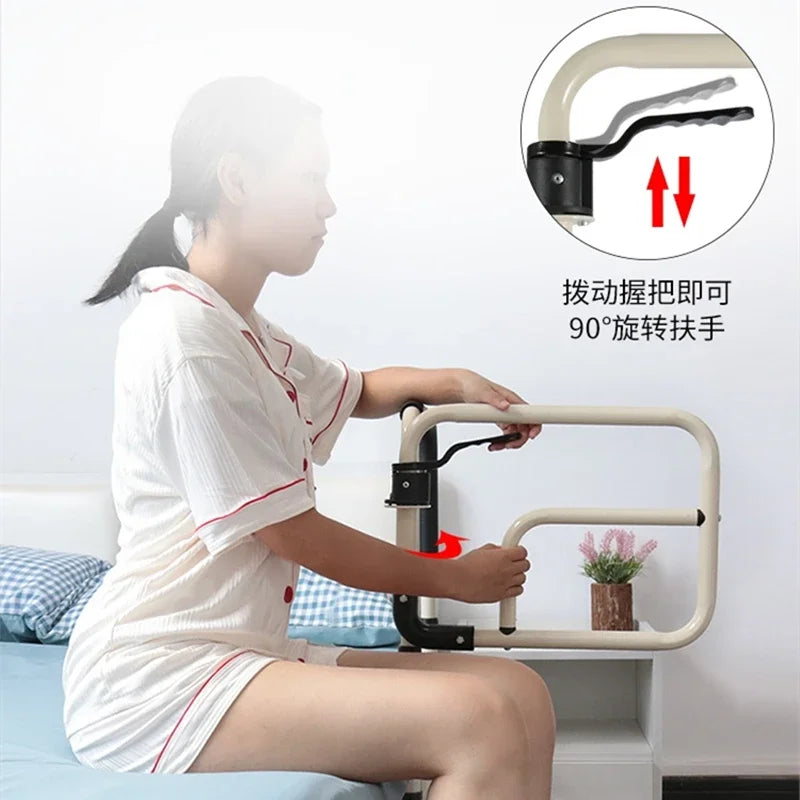 Bedside Handle Landing Bedside Armrest Old Man Bed Rail Anti-fall Anti-drop Bedside Railing Auttakaa Minua Get Up Booster