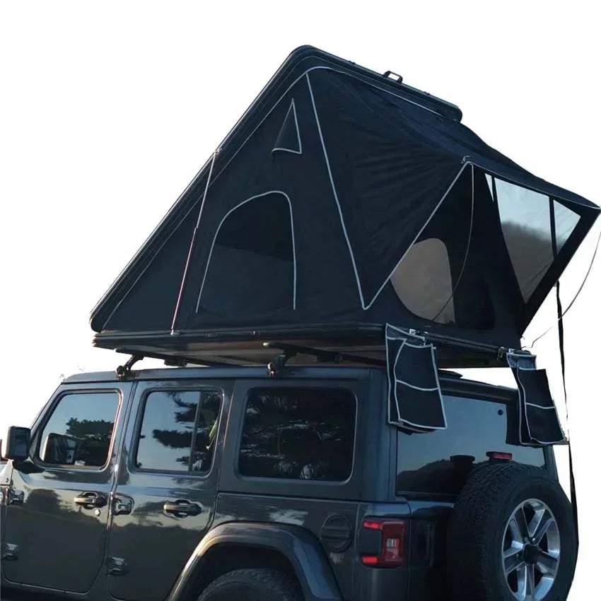 Custom Car Roof Top Tent Outdoor Folding Camping Truck Rooftop Tent For SUV Pickup Trailer With Aluminum Hard Shell Cover